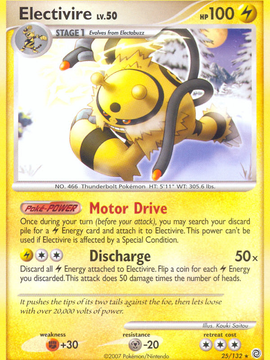 Electivire (25/132) [Diamond & Pearl: Secret Wonders]