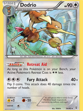 Dodrio (56/83) [XY: Generations]