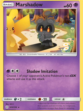 Marshadow (103/236) [Sun & Moon: Cosmic Eclipse]
