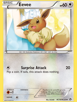 Eevee (RC14/RC25) [Black & White: Legendary Treasures]