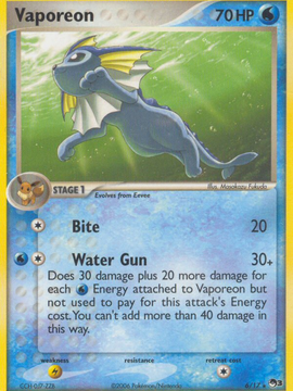 Vaporeon (6/17) [POP Series 3]