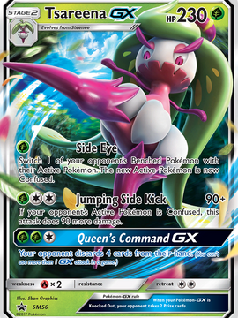 Tsareena GX (SM56) [Sun & Moon: Black Star Promos]