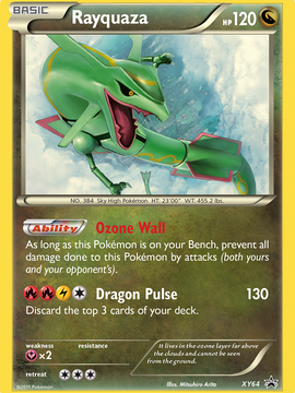 Rayquaza (XY64) [XY: Black Star Promos]