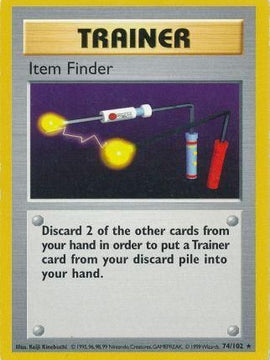 Item Finder (74/102) [Base Set Shadowless Unlimited]