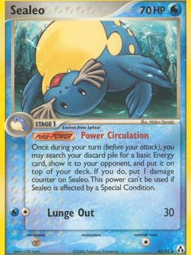 Sealeo (43/92) [EX: Legend Maker]
