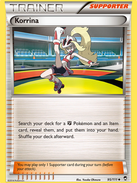 Korrina (95/111) [XY: Furious Fists]