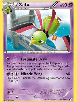 Xatu (56/113) [Black & White: Legendary Treasures]