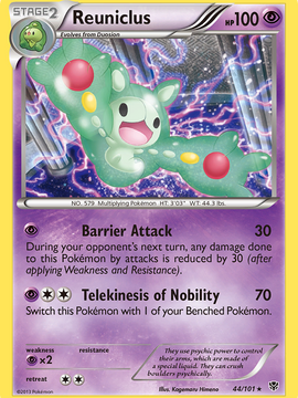 Reuniclus (44/101) [Black & White: Plasma Blast]