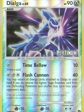 Dialga (16/106) [Burger King Promos: 2009 Collection]