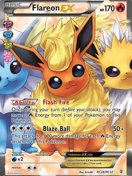 Flareon EX (RC28/RC32) [XY: Generations]