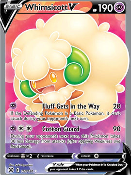 Whimsicott V (160/172) [Sword & Shield: Brilliant Stars]