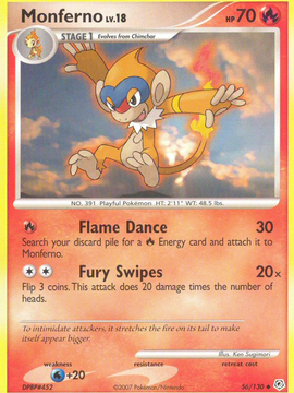 Monferno (56/130) [Diamond & Pearl: Base Set]