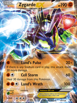 Zygarde EX (54/124) [XY: Fates Collide]