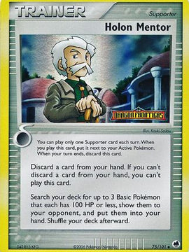 Holon Mentor (75/101) (Stamped) [EX: Dragon Frontiers]