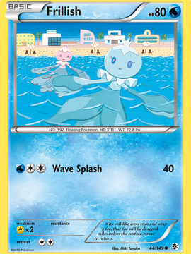 Frillish (44/149) [Black & White: Boundaries Crossed]