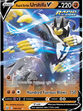 Rapid Strike Urshifu V (087/163) [Sword & Shield: Battle Styles]