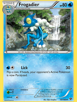 Frogadier (40/146) [XY: Base Set]