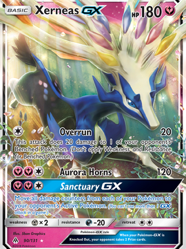 Xerneas GX (90/131) [Sun & Moon: Forbidden Light]