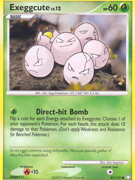 Exeggcute (82/123) [Diamond & Pearl: Mysterious Treasures]