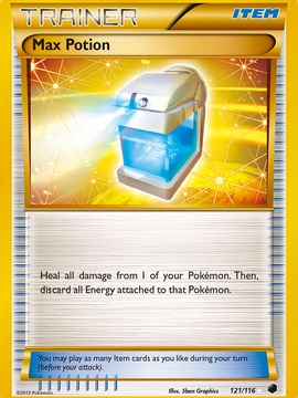 Max Potion (121/116) [Black & White: Plasma Freeze]