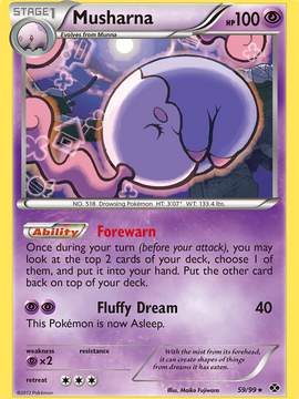 Musharna (59/99) [Black & White: Next Destinies]