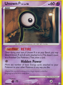 Unown R (77/146) [Diamond & Pearl: Legends Awakened]