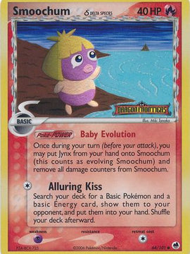 Smoochum (64/101) (Delta Species) (Stamped) [EX: Dragon Frontiers]