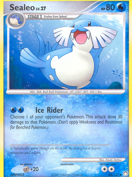 Sealeo (62/123) [Diamond & Pearl: Mysterious Treasures]