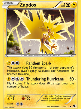Zapdos (46/113) [Black & White: Legendary Treasures]