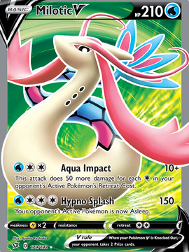 Milotic V (179/192) [Sword & Shield: Rebel Clash]