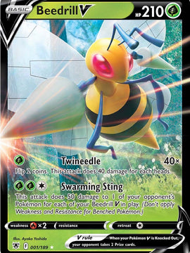 Beedrill V (001/189) [Sword & Shield: Astral Radiance]