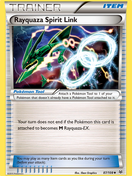 Rayquaza Spirit Link (87/108) [XY: Roaring Skies]