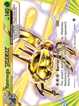 Yanmega BREAK (8/114) [XY: Steam Siege]