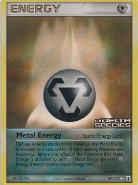 Metal Energy (107/113) (Stamped) [EX: Delta Species]