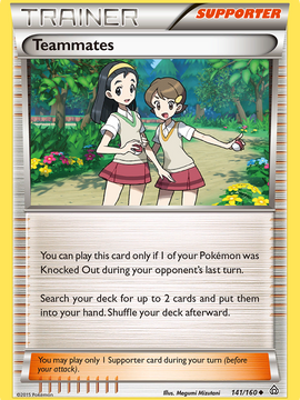 Teammates (141/160) [XY: Primal Clash]