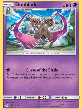 Doublade (48/131) [Sun & Moon: Forbidden Light]