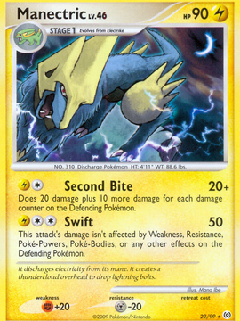 Manectric (22/99) [Platinum: Arceus]