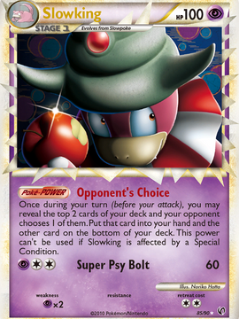 Slowking (85/90) [HeartGold & SoulSilver: Undaunted]