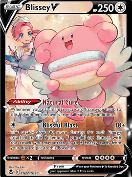 Blissey V (TG22/TG30) [Sword & Shield: Silver Tempest]