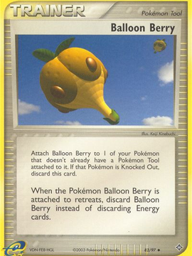 Balloon Berry (82/97) [EX: Dragon]