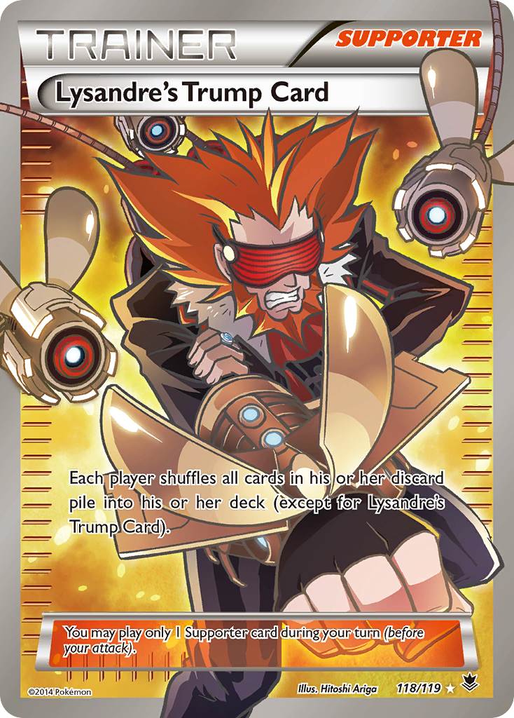 pokemon cards xyz Burst - GFTP-EN116 Ultra Rare The risky move is worth the reward Pokemon Xyz