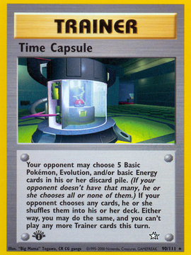 Time Capsule (90/111) [Neo Genesis 1st Edition]