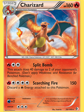 Charizard (20/149) [Black & White: Boundaries Crossed]