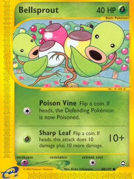 Bellsprout (68/147) [Aquapolis]
