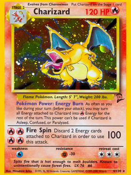 Charizard (4) [Base Set 2] Holofoil