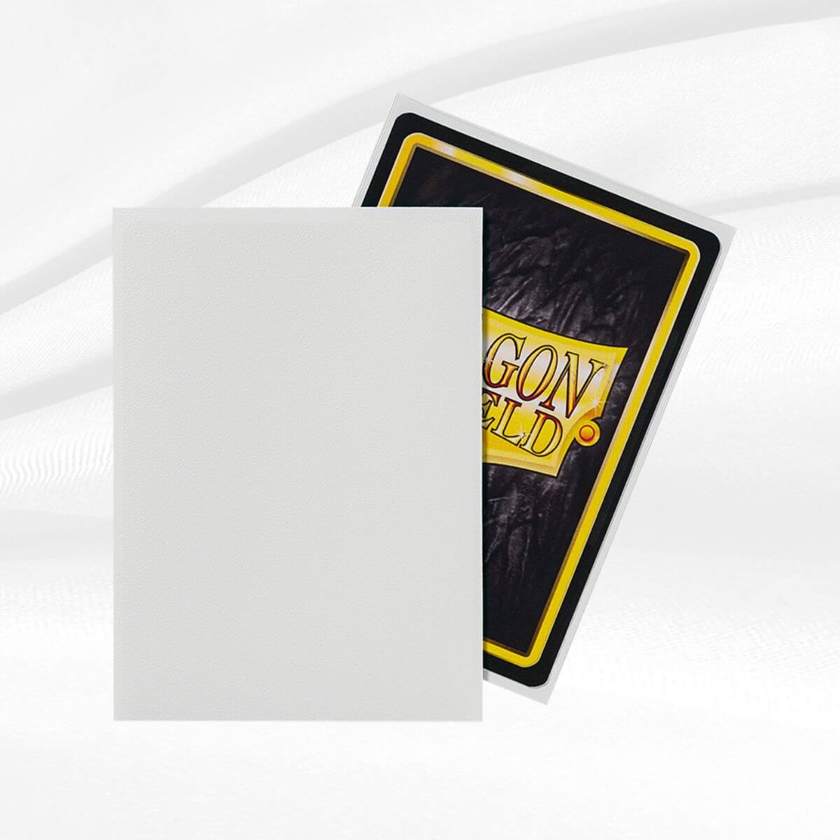 Matte White Dragon Shield Sleeves (100 Count) | Danireon Cards & Games