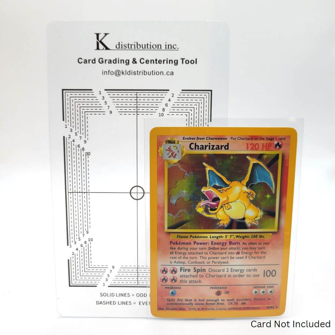 Passive Paradise Card Grading Centering Tool Set for Pokemon - Trading Card  Submission Pre-Inspection Kit (Centering Tool for Pokemon)