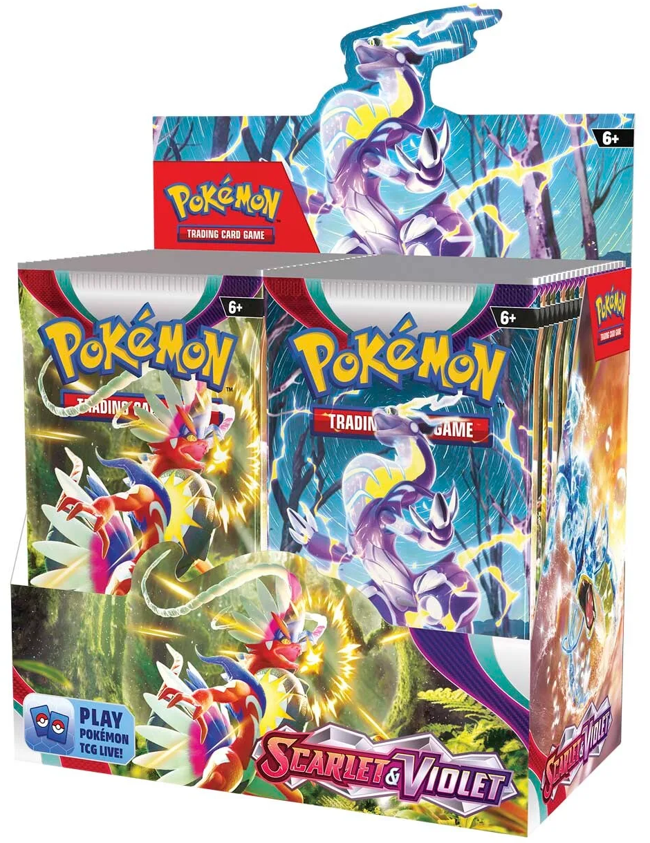 booster boxes canada Pokemon Surging Sparks Box and Meowth ex Pokmon Booster Boxes | Sealed