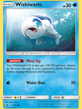 Wishiwashi (31/70) [Sun & Moon: Dragon Majesty]