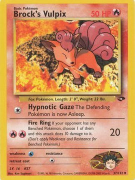 Brock's Vulpix (37/132) [Gym Challenge Unlimited]